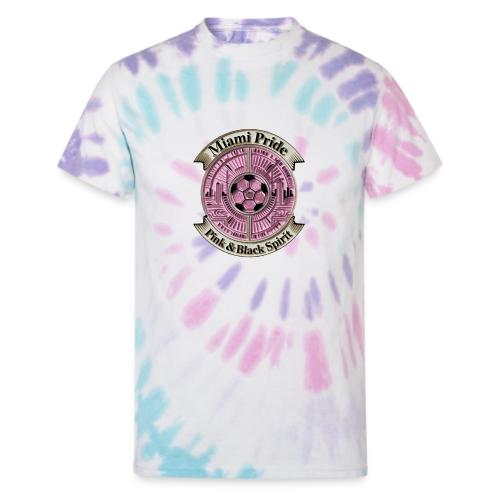 Miami Pride T Shirt, Soccer City Pride Gift - Unisex Tie Dye T-Shirt