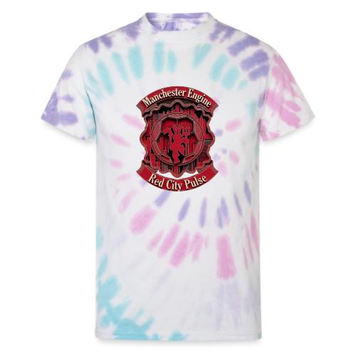 Red Manchester T Shirt, Red Soccer City Pride Gift - Unisex Tie Dye T-Shirt