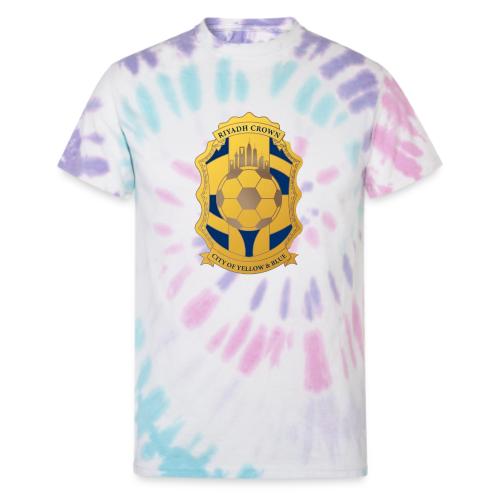 Riyadh Crown T Shirt, Modern Desert Pride Gift - Unisex Tie Dye T-Shirt