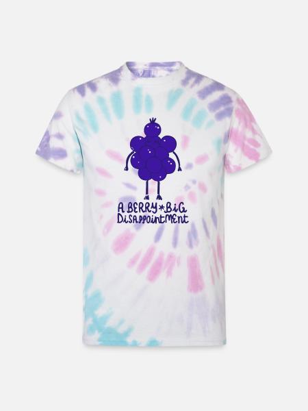 Berry big - Unisex Tie Dye T-Shirt - Pastel Spiral