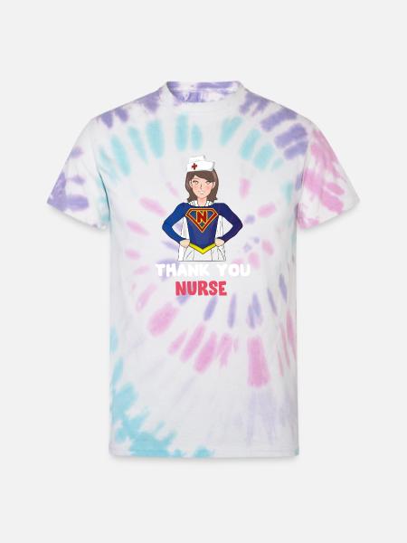 Helpers 1 1 - Unisex Tie Dye T-Shirt - Pastel Spiral