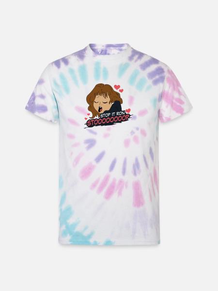 Stop It Ron - Unisex Tie Dye T-Shirt - Pastel Spiral