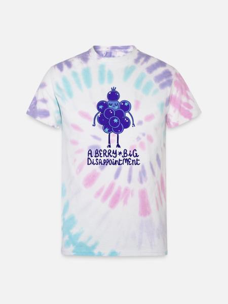 Berry big - Unisex Tie Dye T-Shirt - Pastel Spiral
