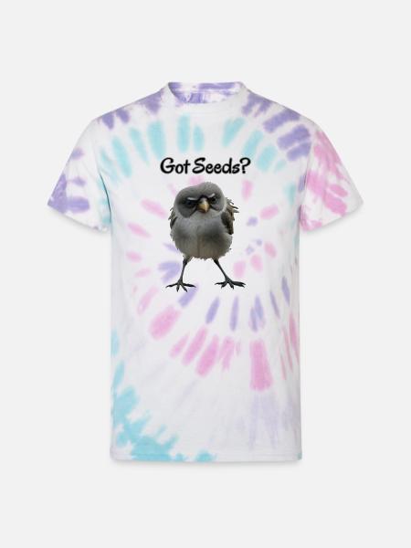 Got Seeds - Unisex Tie Dye T-Shirt - Pastel Spiral