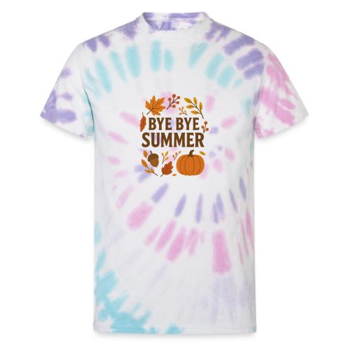 Bye Bye Summer - Unisex Tie Dye T-Shirt