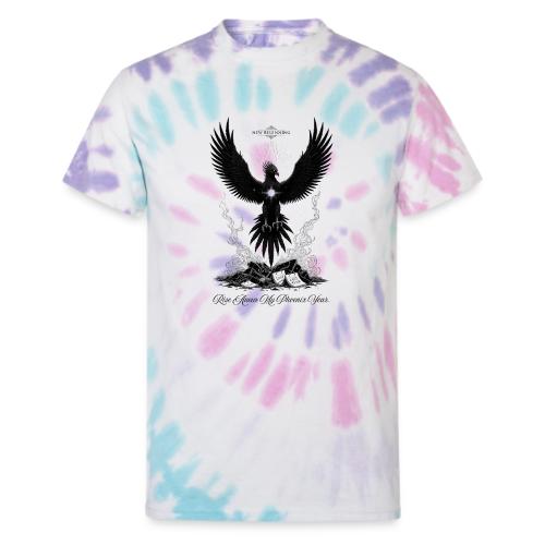 The Phoenix of Renewal T-Shirt - Unisex Tie Dye T-Shirt