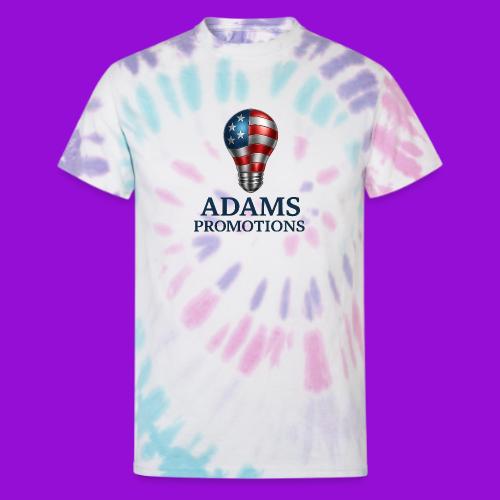Adams promotions American flag metallic light bulb - Unisex Tie Dye T-Shirt