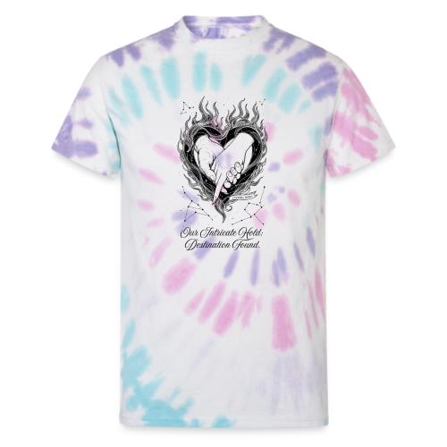 Intricate Hold T-Shirt, Mug, & Leggings - Unisex Tie Dye T-Shirt