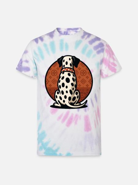 Spot On Loyalty - Unisex Tie Dye T-Shirt - Pastel Spiral