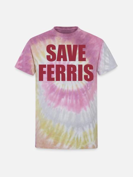Save Ferris - Unisex Tie Dye T-Shirt - Desert Rose