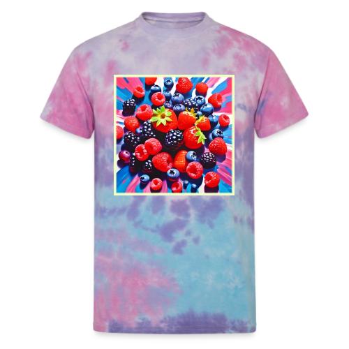 Berrylicious Burst Delight - Unisex Tie Dye T-Shirt