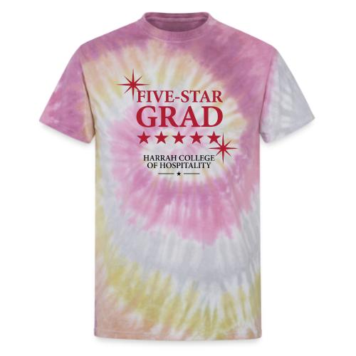 Five-Star Grad - Unisex Tie Dye T-Shirt