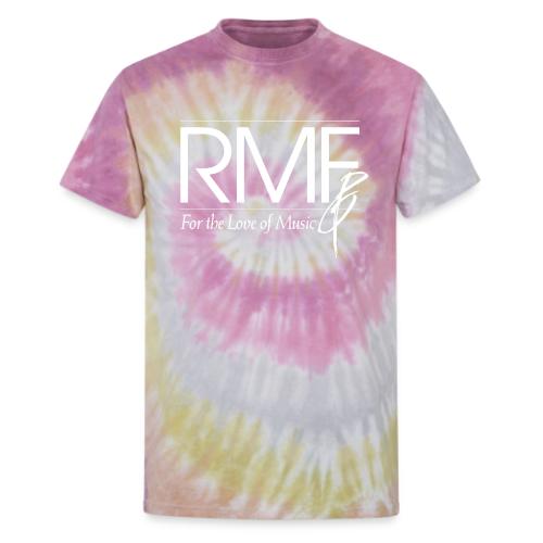 RMF White Logo - Unisex Tie Dye T-Shirt