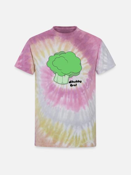 Chubby Bro - Unisex Tie Dye T-Shirt - Desert Rose