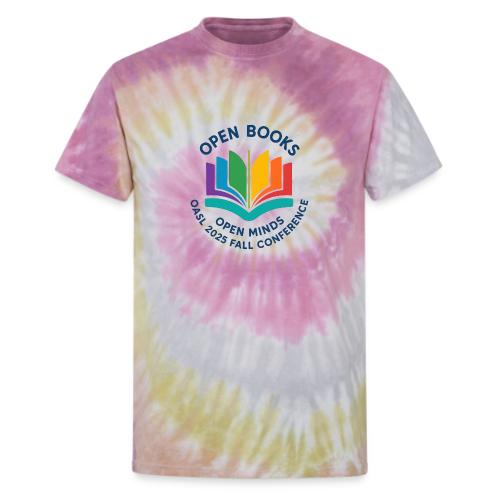 OASL Fall 2025 Logo transparent - Unisex Tie Dye T-Shirt