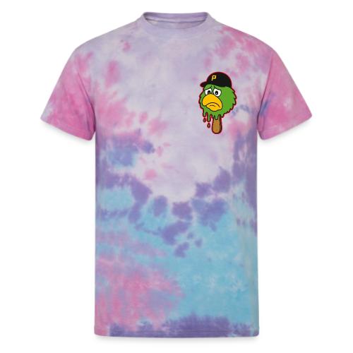 Summertime Sadness (2-sided on black w/ red) - Unisex Tie Dye T-Shirt