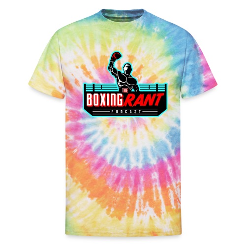 The Boxing Rant - Official Logo - Unisex Tie Dye T-Shirt