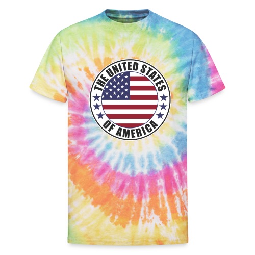 The United States of America - USA - Unisex Tie Dye T-Shirt