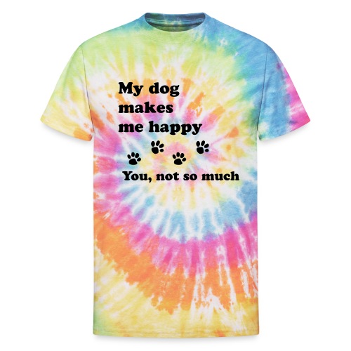 love dog 2 - Unisex Tie Dye T-Shirt