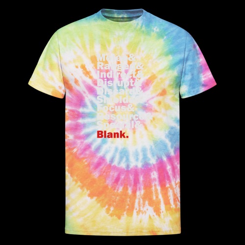 Discard to Reroll - Sides of the Die - Unisex Tie Dye T-Shirt