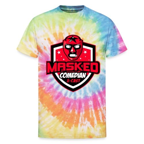 Masked Comedian X-Cast - Unisex Tie Dye T-Shirt