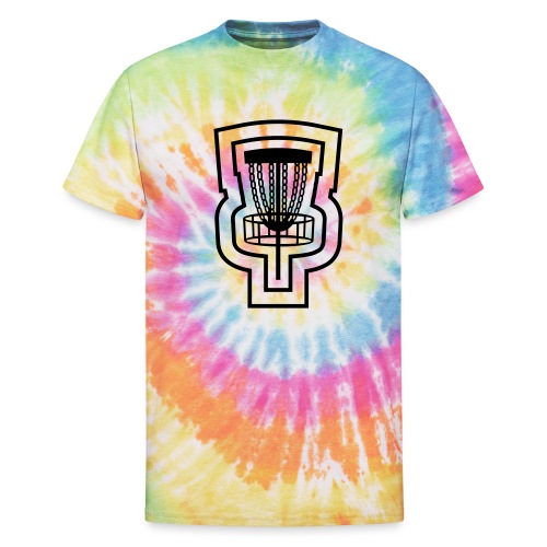Disc Golf Basket Shirt - Unisex Tie Dye T-Shirt