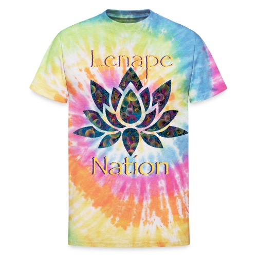 Native American Indian Indigenous Lotus Life - Unisex Tie Dye T-Shirt