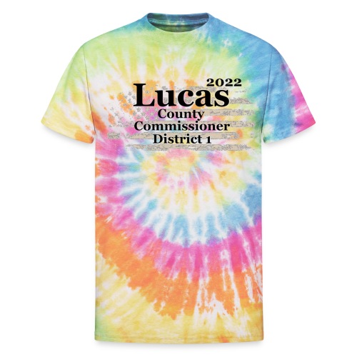 Lucas for Williamson County Commission- District 1 - Unisex Tie Dye T-Shirt