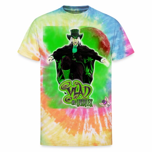 Vlad The Inhaler Green Smoke Clouds - Unisex Tie Dye T-Shirt