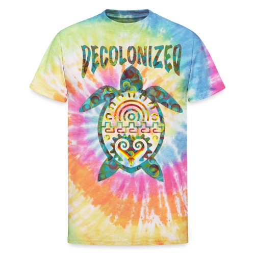 Decolonized by Native Nation - Unisex Tie Dye T-Shirt