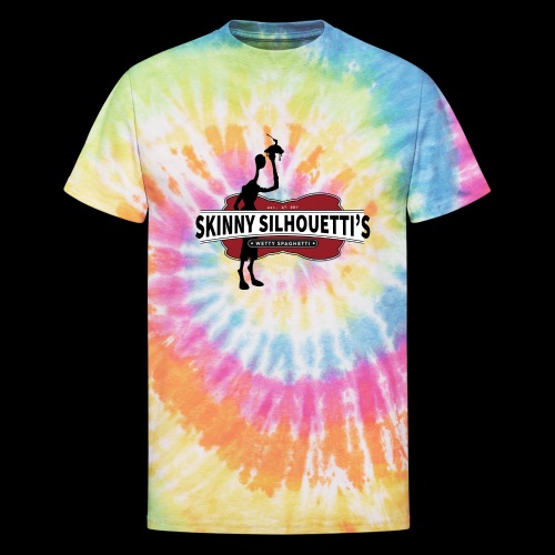Skinny Silhouetti's Logo - Unisex Tie Dye T-Shirt