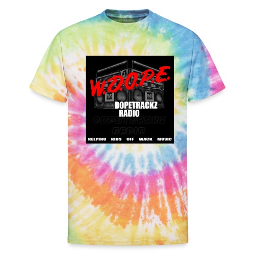 DOPETRACKZ RADIO - Promo 02 - Unisex Tie Dye T-Shirt