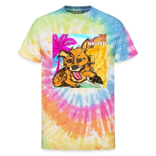 Mangy Hound Malibu Rockstars - Unisex Tie Dye T-Shirt