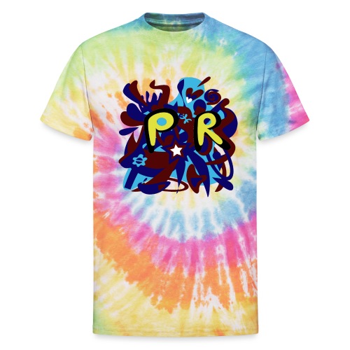 Puerto Rico is PR - Unisex Tie Dye T-Shirt