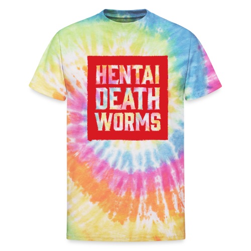 Death worm red solid - Unisex Tie Dye T-Shirt