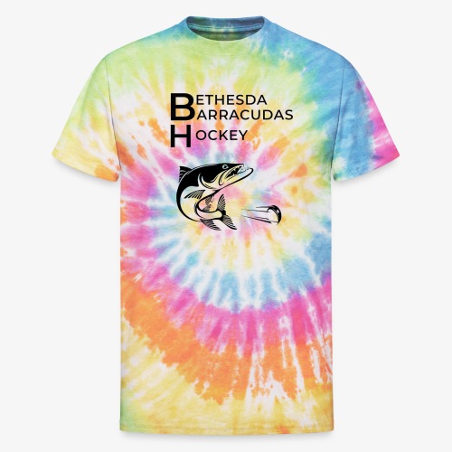 BBH Series Large Black Logo - Unisex Tie Dye T-Shirt