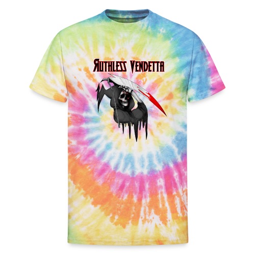 reaper with ruthless vendetta - Unisex Tie Dye T-Shirt