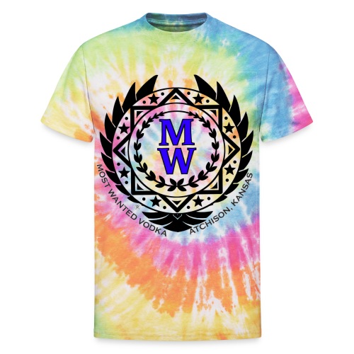 The Most Wanted Crest - Unisex Tie Dye T-Shirt