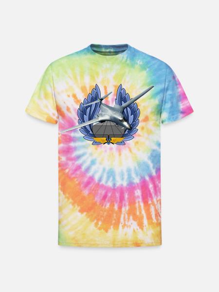 B-1B Lancer - Unisex Tie Dye T-Shirt - rainbow