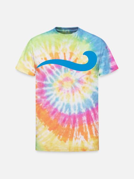 water - Unisex Tie Dye T-Shirt - rainbow