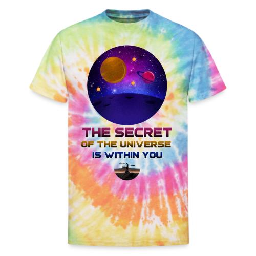 The Secret Of The Universe - Unisex Tie Dye T-Shirt