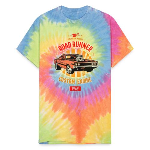 Plymouth Road Runner - American Muscle - Unisex Tie Dye T-Shirt