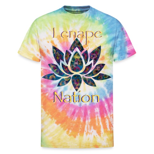 Native American Indian Indigenous Lotus Life - Unisex Tie Dye T-Shirt