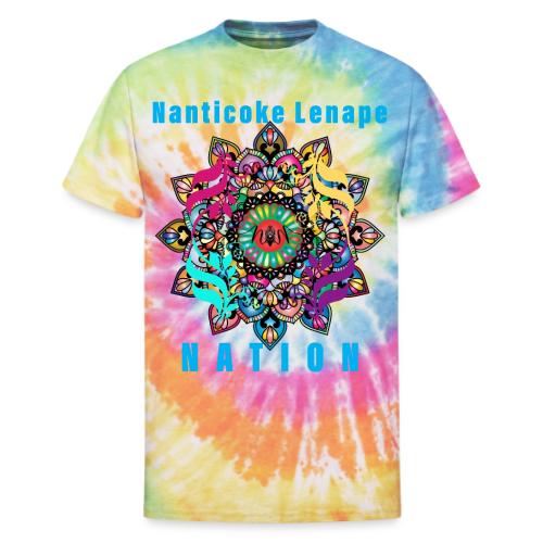 Indigenous Flower Power - Unisex Tie Dye T-Shirt