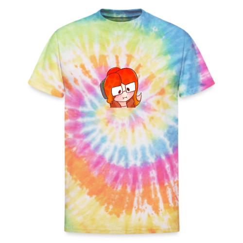 SquidHominid Blushy emote - Unisex Tie Dye T-Shirt