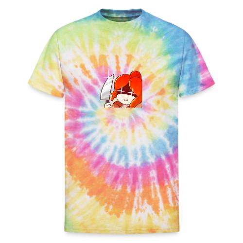SquidHominid Knife emote - Unisex Tie Dye T-Shirt