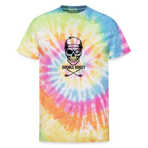 DOUBLE BOGEY - Funny Golf Gag Gift Tee - Unisex Tie Dye T-Shirt