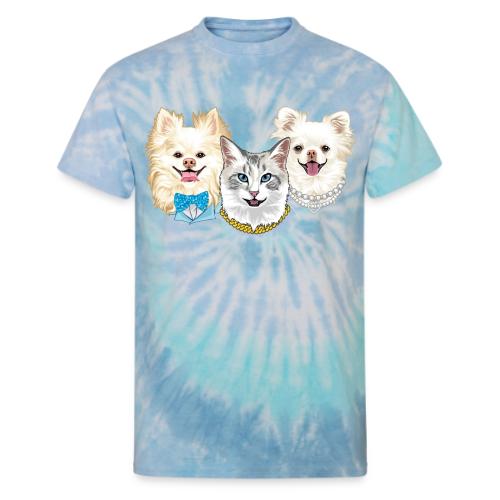 The Furry Kiddos - Unisex Tie Dye T-Shirt
