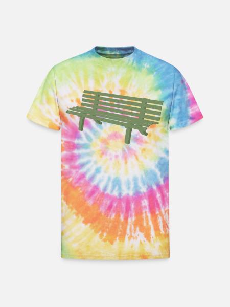 Bench - Unisex Tie Dye T-Shirt - rainbow