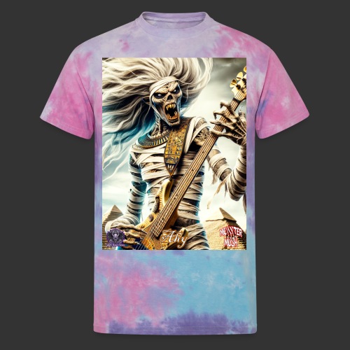 Monster Mosh 2024 Tour Ahy Bass Guitar #D-003C - Unisex Tie Dye T-Shirt